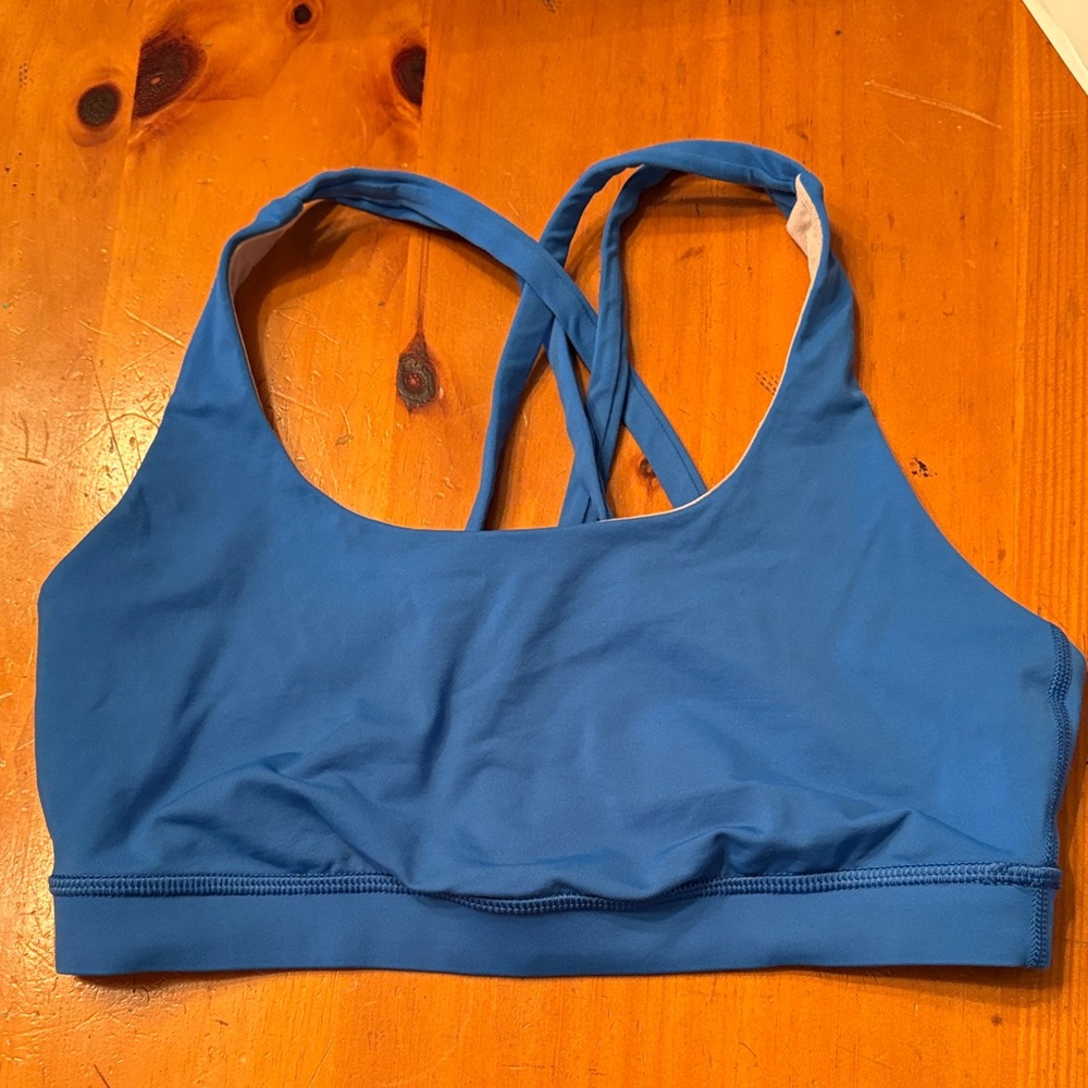 Blue Women's Sports Bra